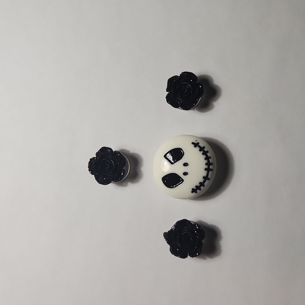 Jack Skellington Croc Charm Set